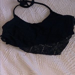 Xhilaration Black Bikini Top